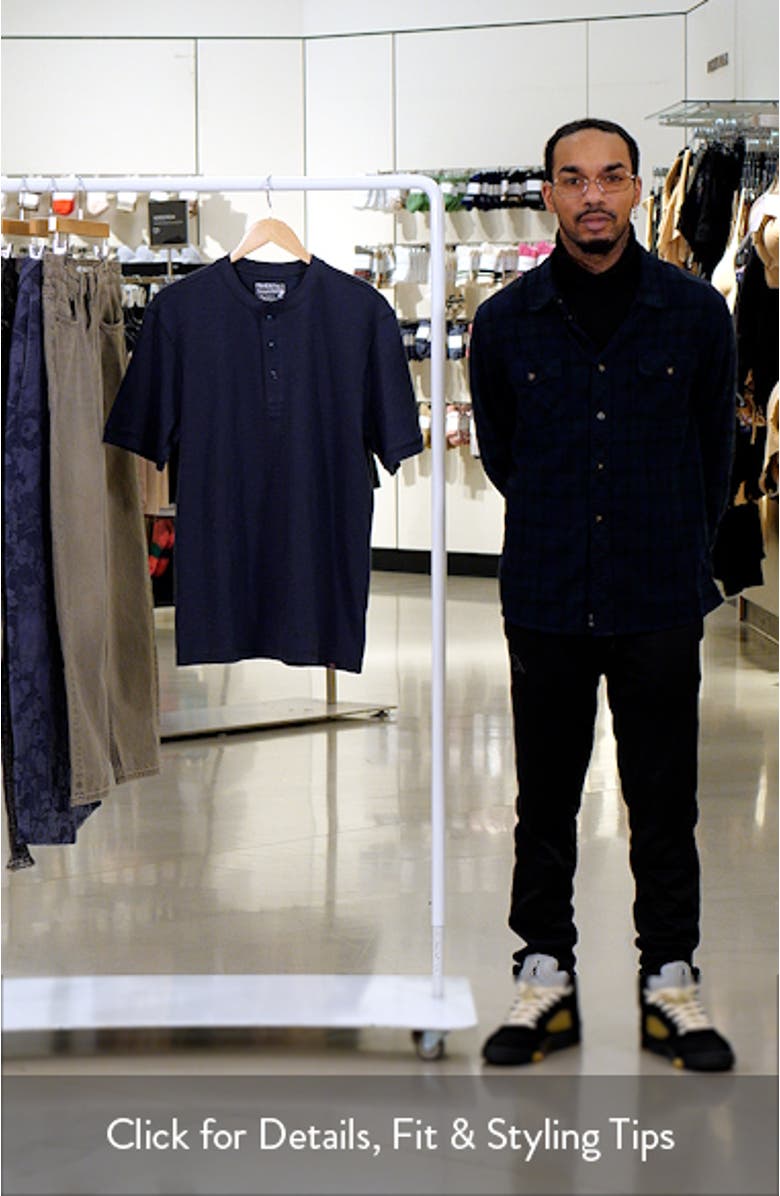 Sunwashed Organic Cotton Henley, sales video thumbnail