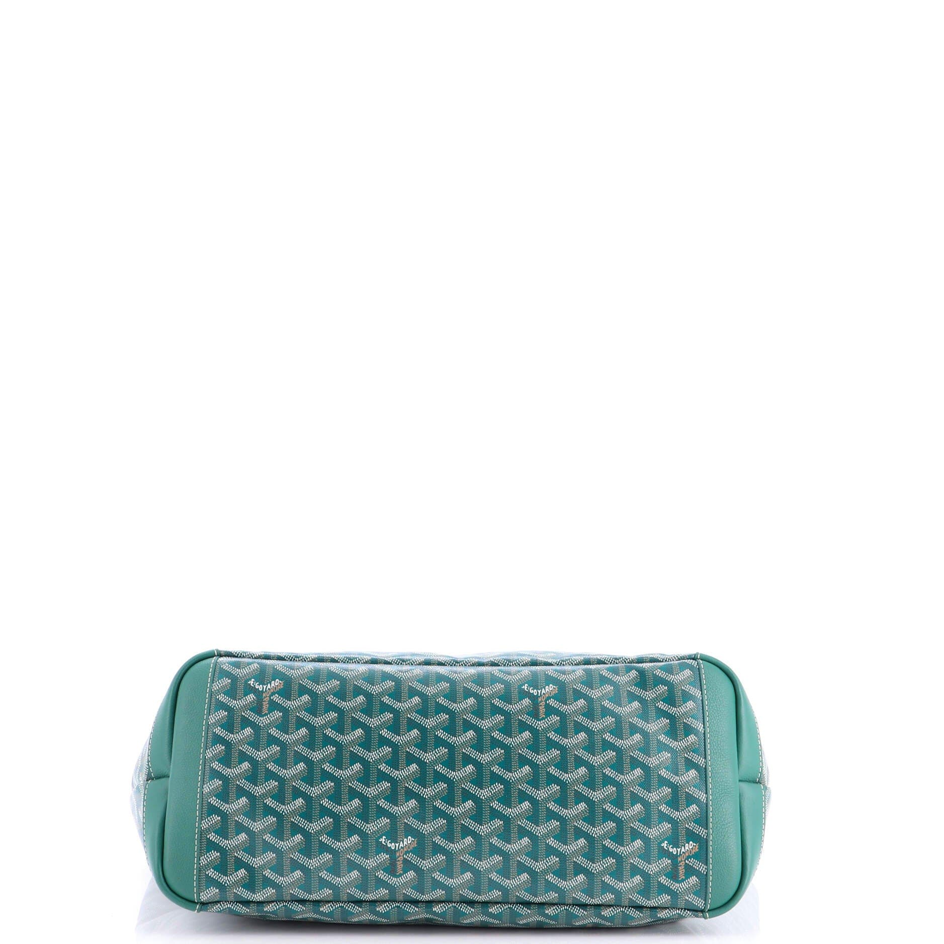 Pre-Owned Goyard Artois Tote Coated Canvas MM, Alternate, color, Green
