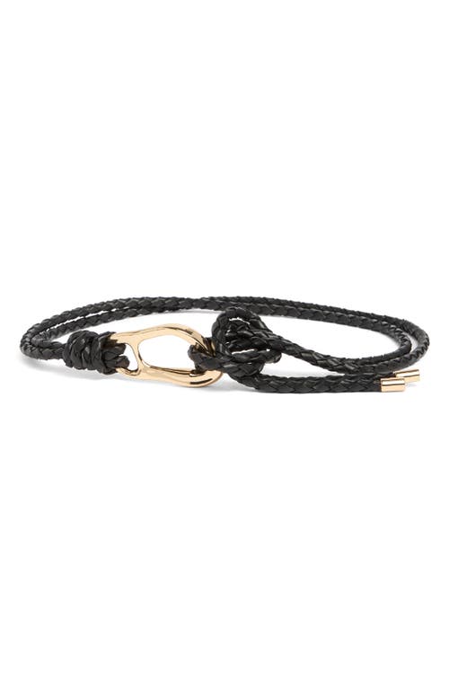 Nordstrom Syd Woven Leather Tie Belt