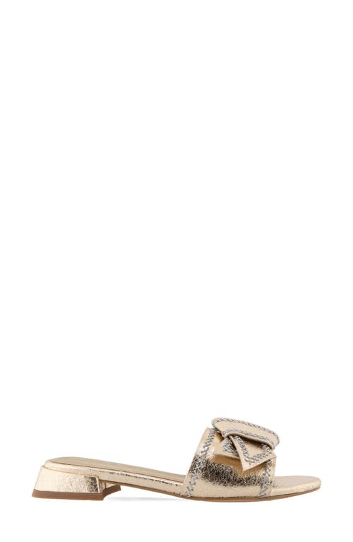 Bcbg Amora Slide Sandal In Platino