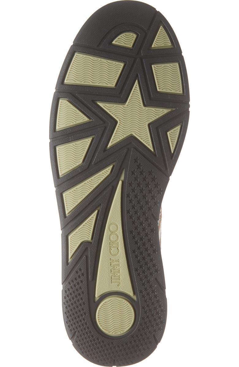 Jimmy Choo Hawaii Glitter Sneaker, Alternate, color,