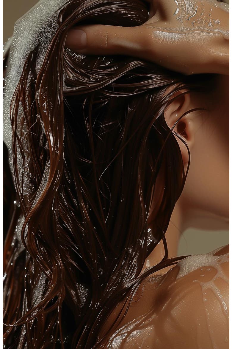 White Truffle Shampoo | Vegan Hydrating Moisture Cleanser, Alternate, color, White