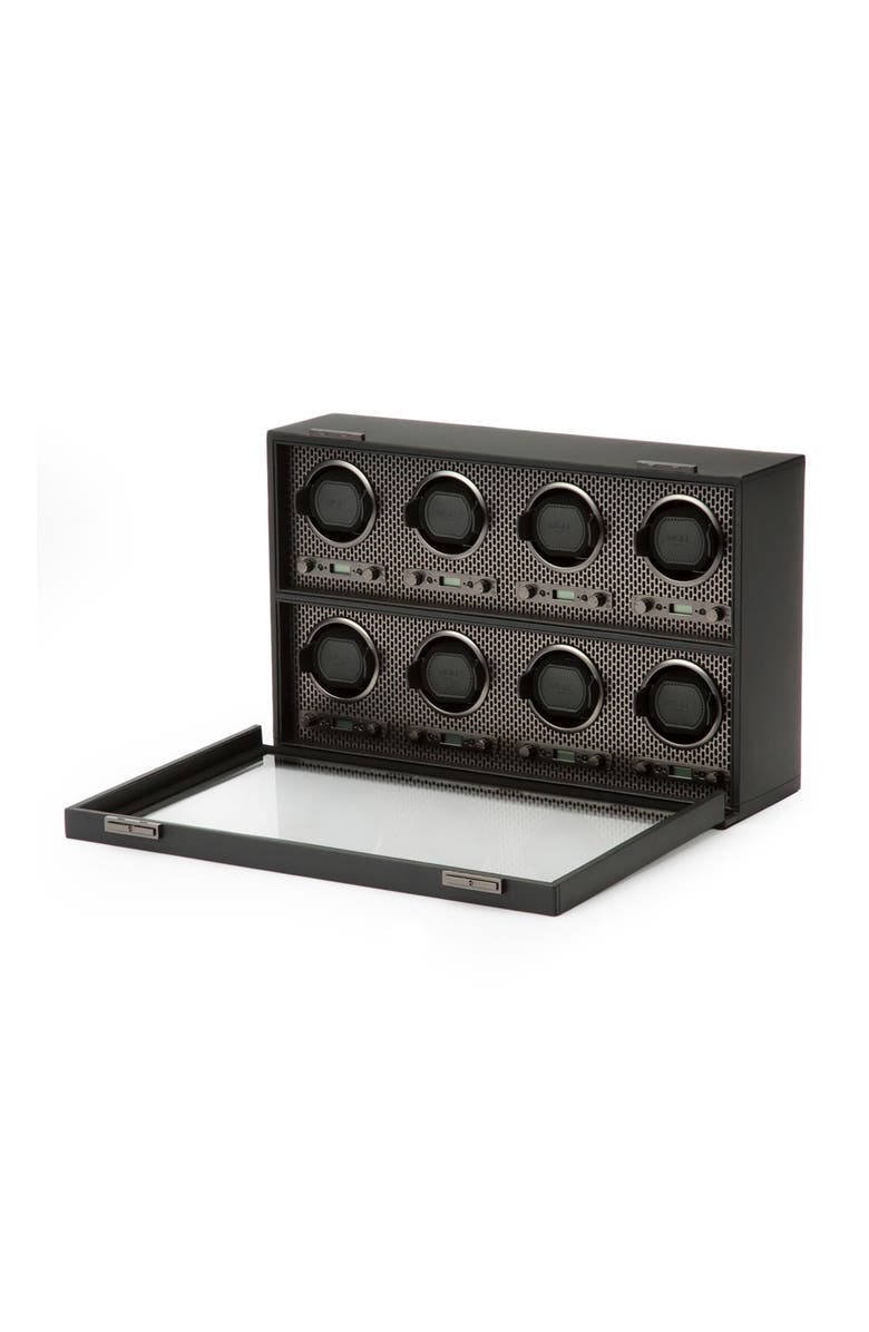 WOLF Axis 8 Piece Watch Winder, Alternate, color, Powder Coat