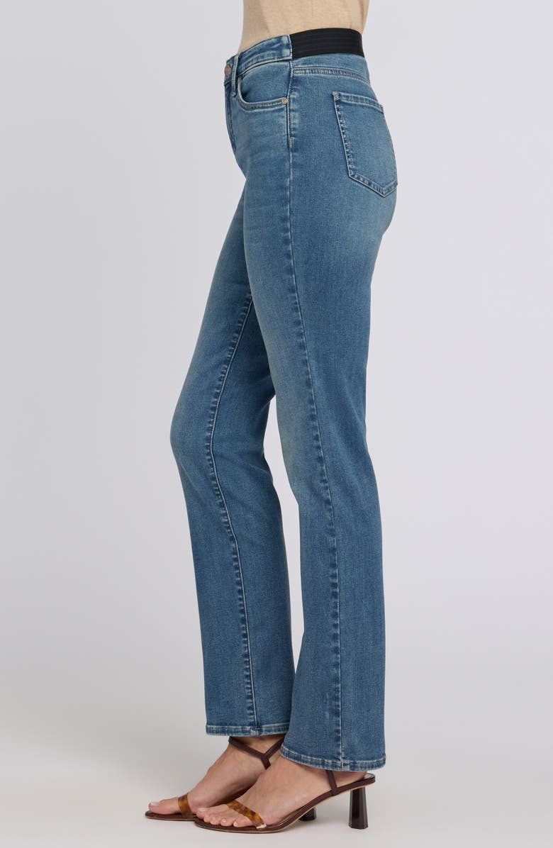 NYDJ No Gapper Marilyn Straight Leg Jeans, Alternate, color, Breezy Palms