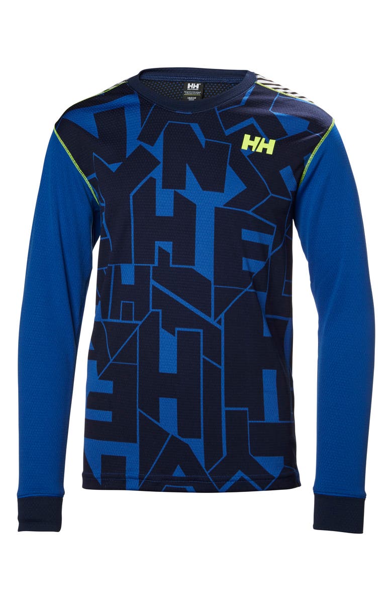 Helly Hansen Jr. HH<sup>®</sup> Active Flow Base Layer Top & Pants Set, Main, color, 
