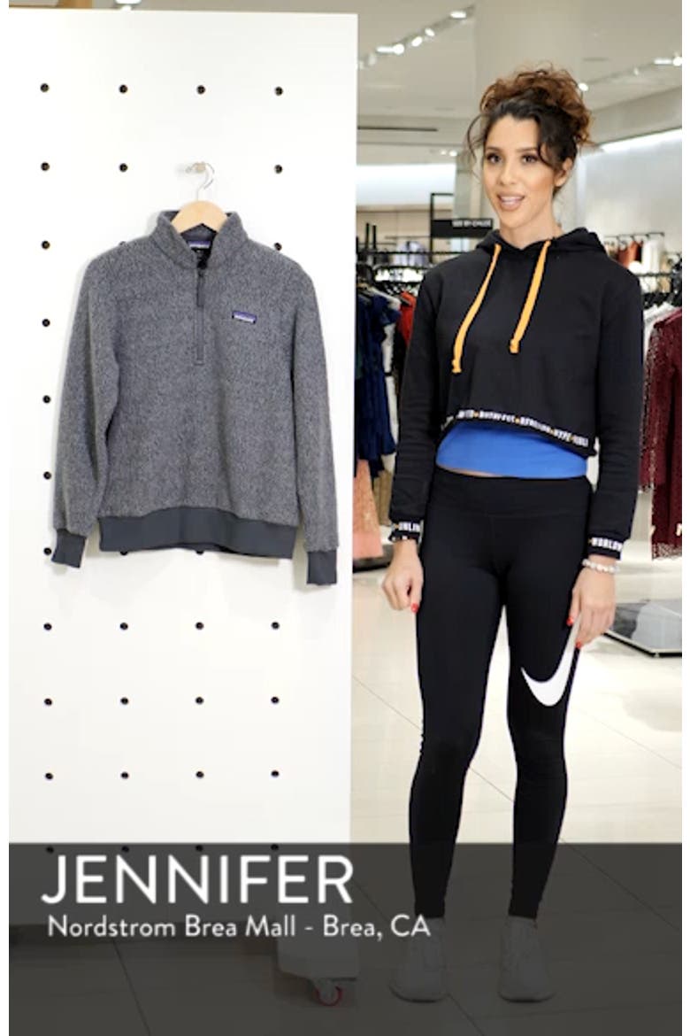 Woolyester Fleece Quarter Zip Pullover video