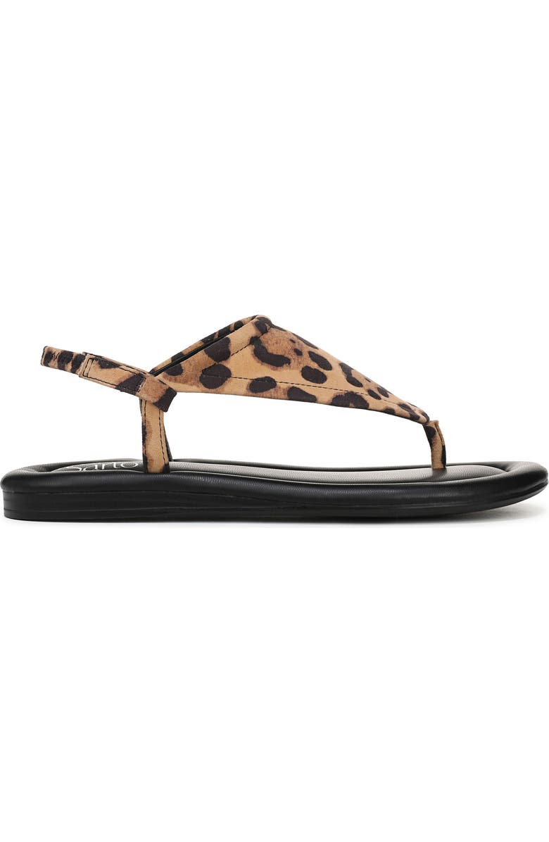 Franco Sarto Jocelyn Leopard Print Sandal, Alternate, color,