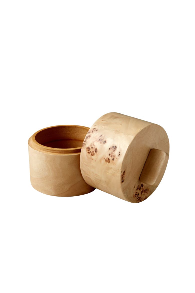 Uma Burl Wood Box, Main, color, Natural