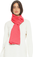 Monticelli Cashmere Pure Cashmere Plush-Ribbed Scarf