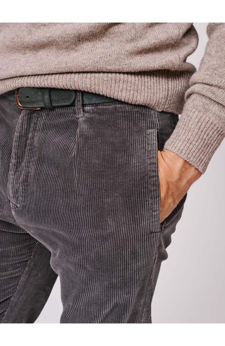 Aubin Barrowby Cord Pants, Alternate, color, Charocal