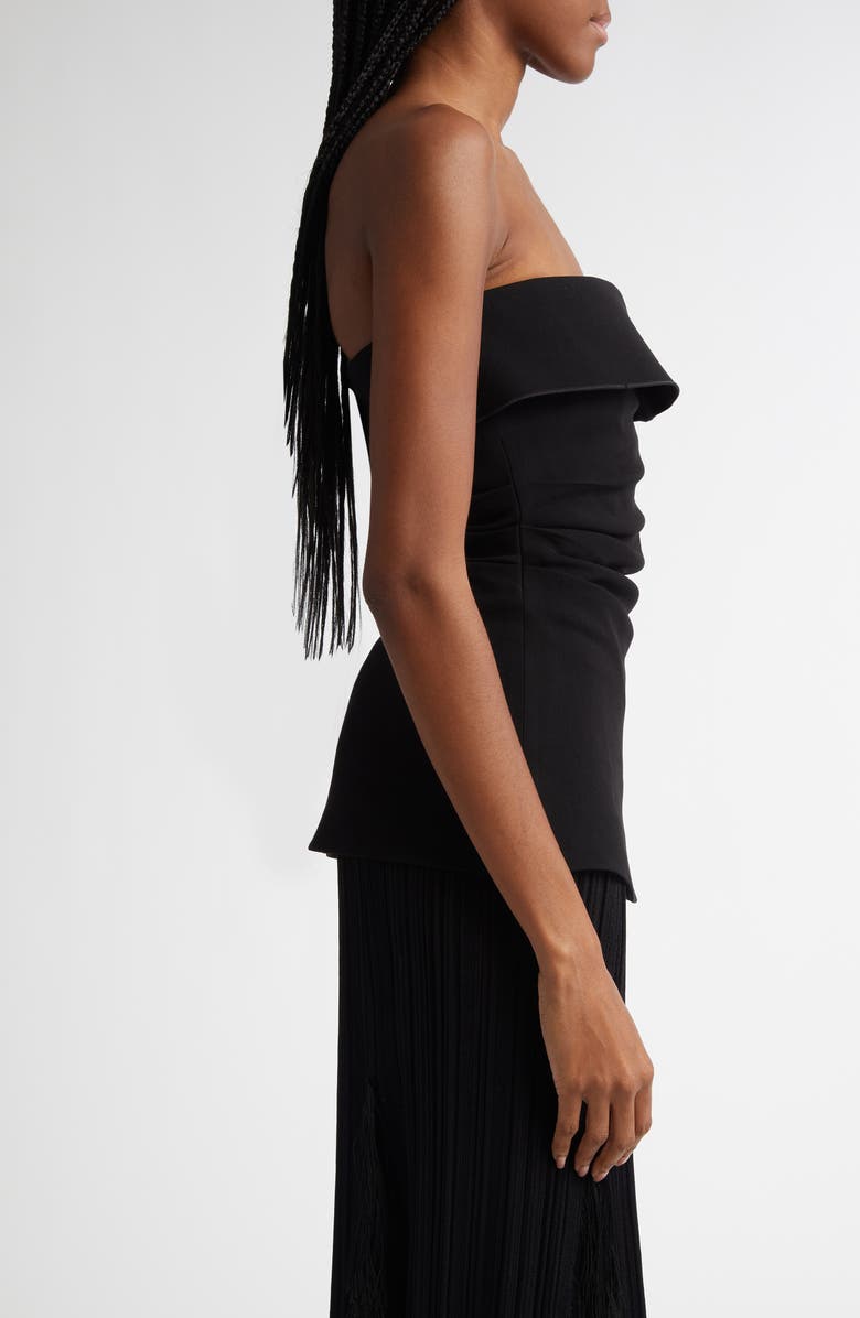 Proenza Schouler Felicity Strapless Double Crepe Top, Alternate, color, 