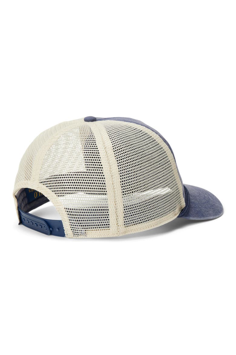Polo Team Snapback Trucker Hat, Alternate, color, LIGHT NAVY