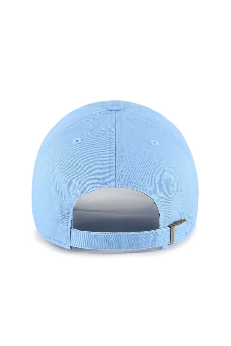 Men's '47 Light Blue Fresno State Bulldogs Vault Clean Up Adjustable Hat, Alternate, color, Light Blue