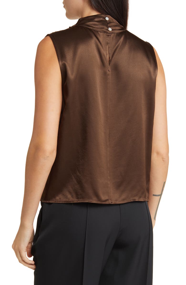 Rails Kaleen Funnel Neck Satin Top, Alternate, color, 