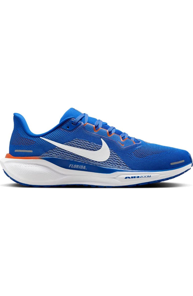 Nike Unisex Nike Royal Florida Gators Zoom Pegasus 41 Running Shoes, Main, color, Royal