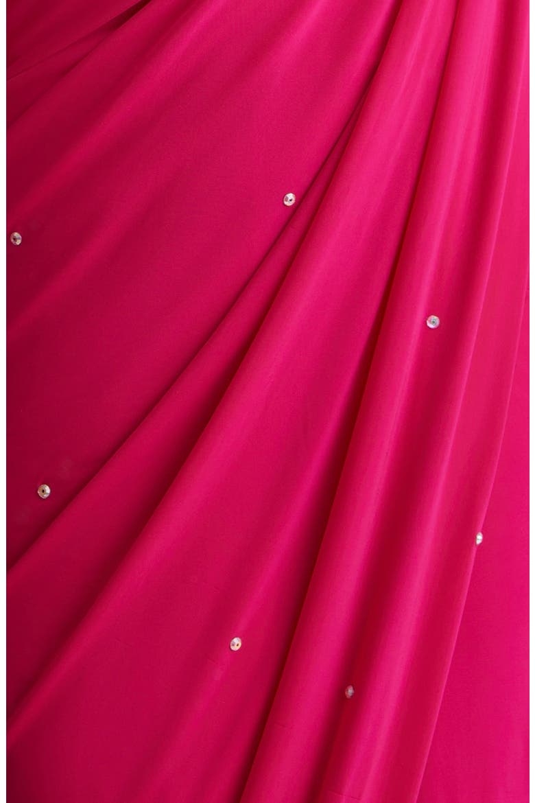 Five Second Beaded Saree, Alternate, color, PINK