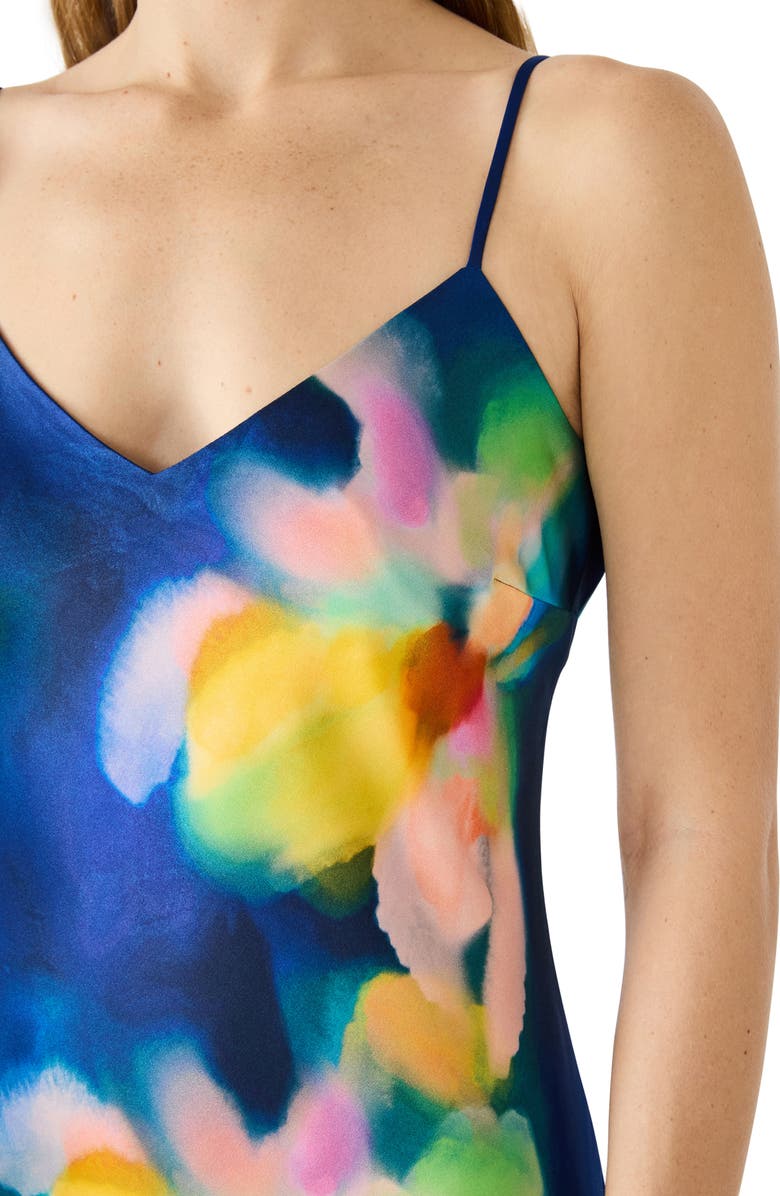 Steve Madden Atara Print Maxi Dress, Alternate, color, Rosewater