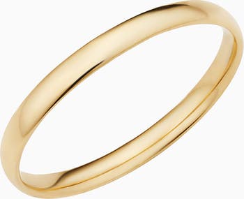 14K Gold Forever Band Stack Ring