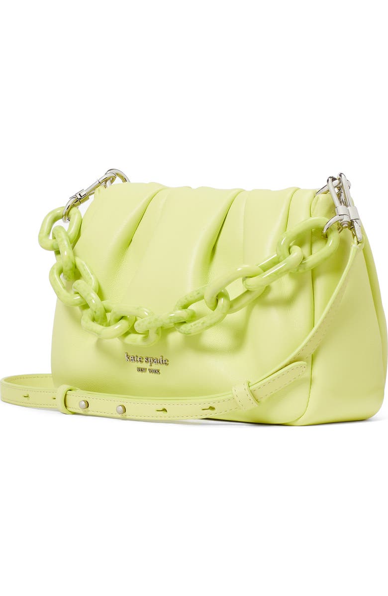 Kate Spade New York souffle smooth leather crossbody, Alternate, color, Bosc Pear