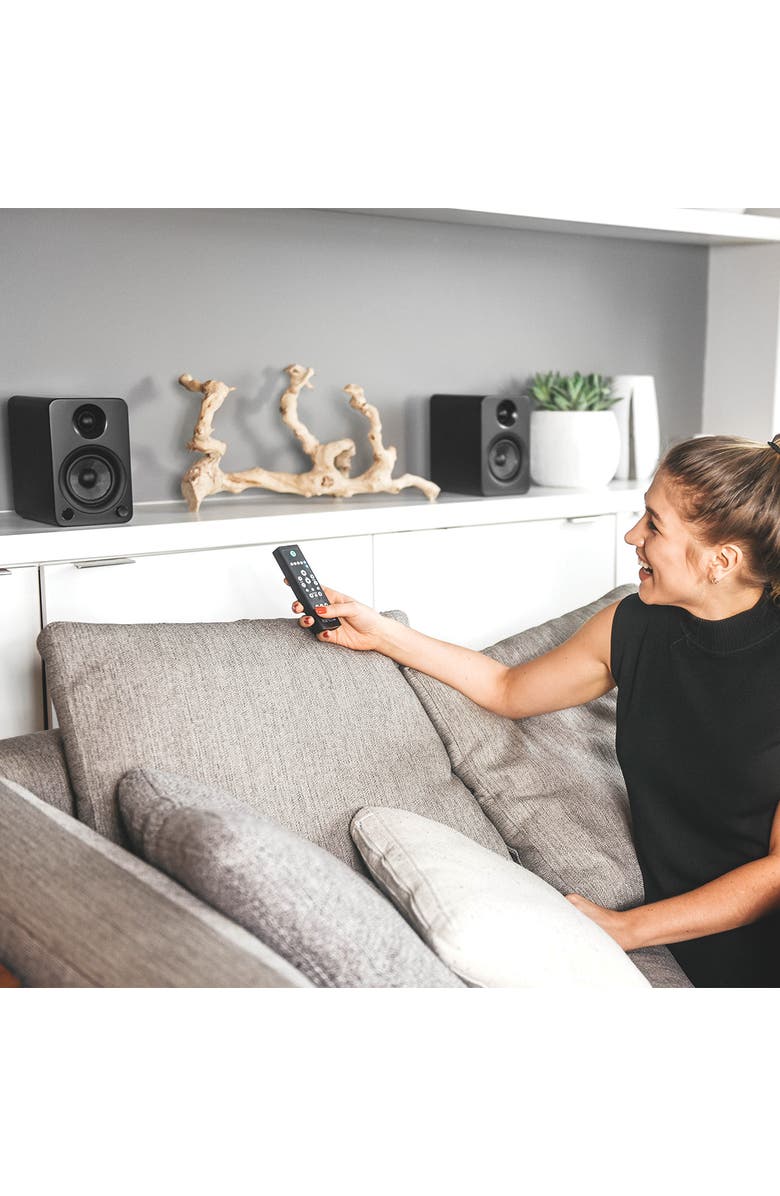 Kanto YU4 Powered Bookshelf Speakers with Built-In Bluetooth - Pair, Alternate, color, 