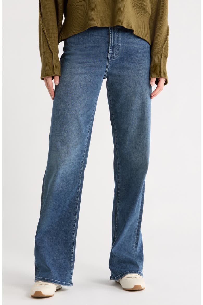 Alexa High Waist Wide Leg Jeans, Main, color, WARRENTON