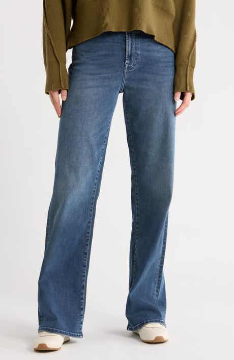 7 For All Mankind Alexa High Waist Wide Leg Jeans