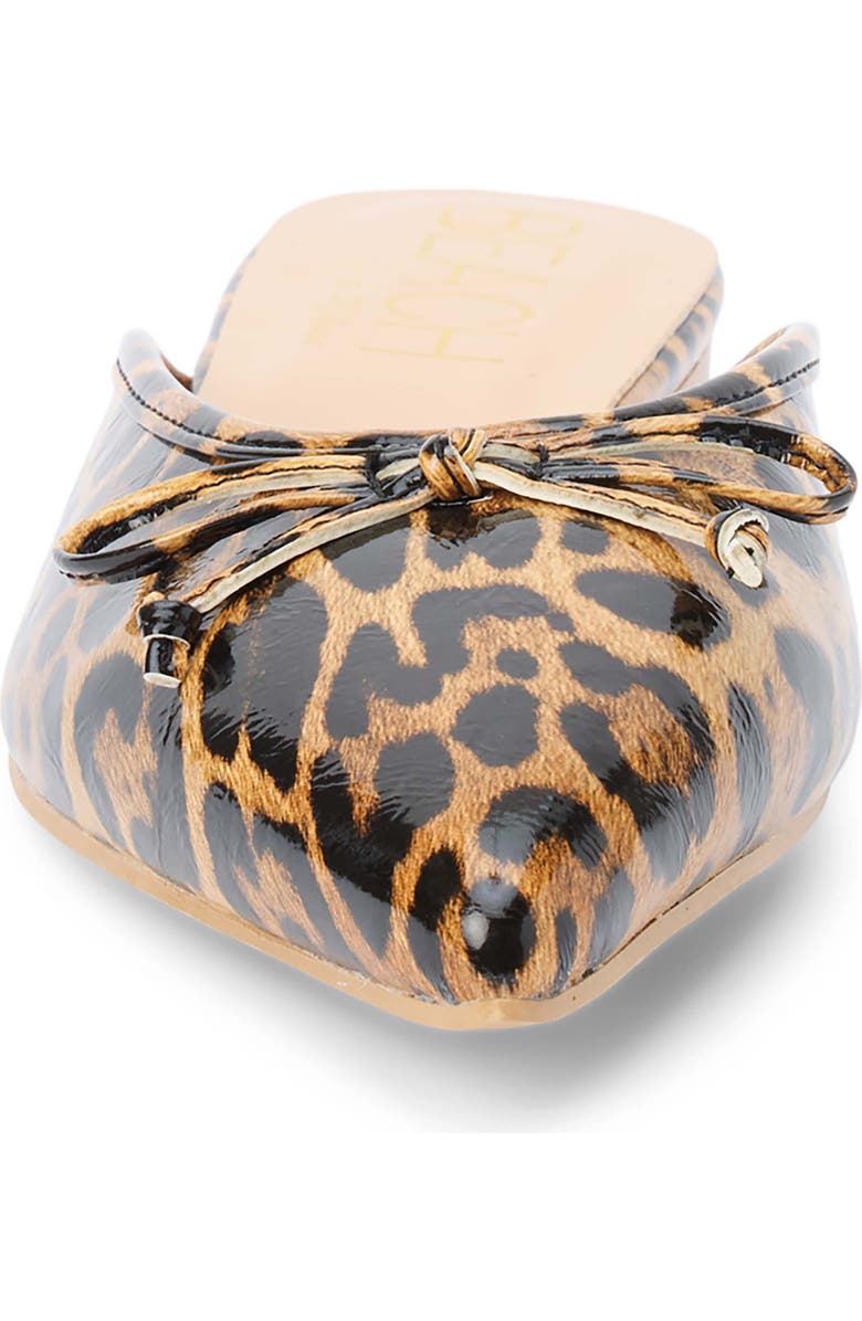 Matisse Reggie Pointed Toe Mule, Alternate, color, Leopard Print