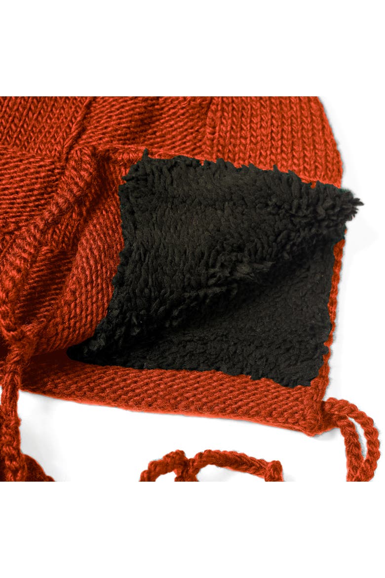 Hand Knit Nest Hat, Main, color, Rust