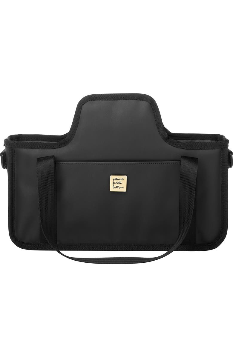 Petunia Pickle Bottom Wander Stroller Caddy, Alternate, color, Black Matte Leatherette