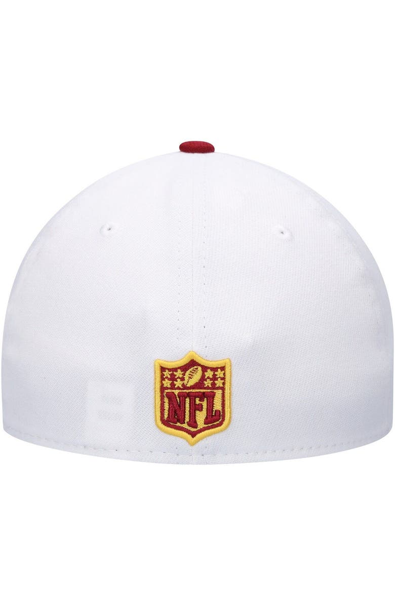 New Era Men's New Era White Washington Commanders Polar 39THIRTY Flex Hat, Alternate, color,
