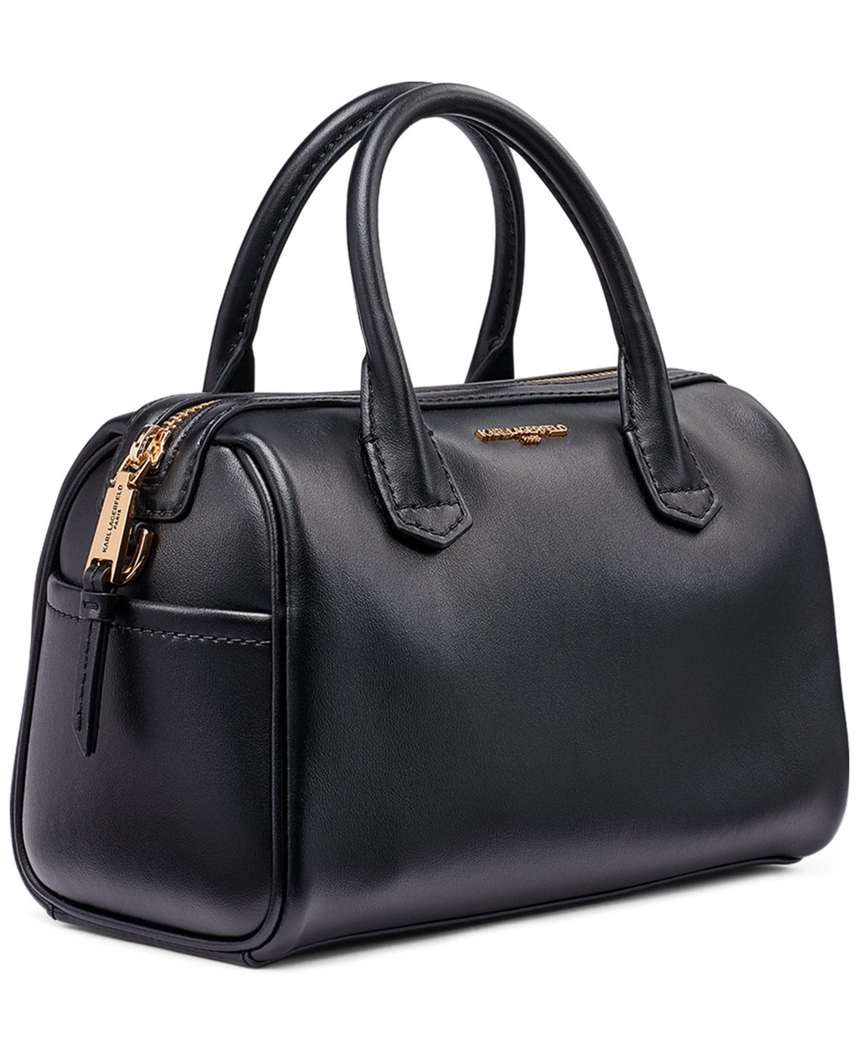 Perette Barrel Crossbody Bag, Alternate, color, Black/Gold