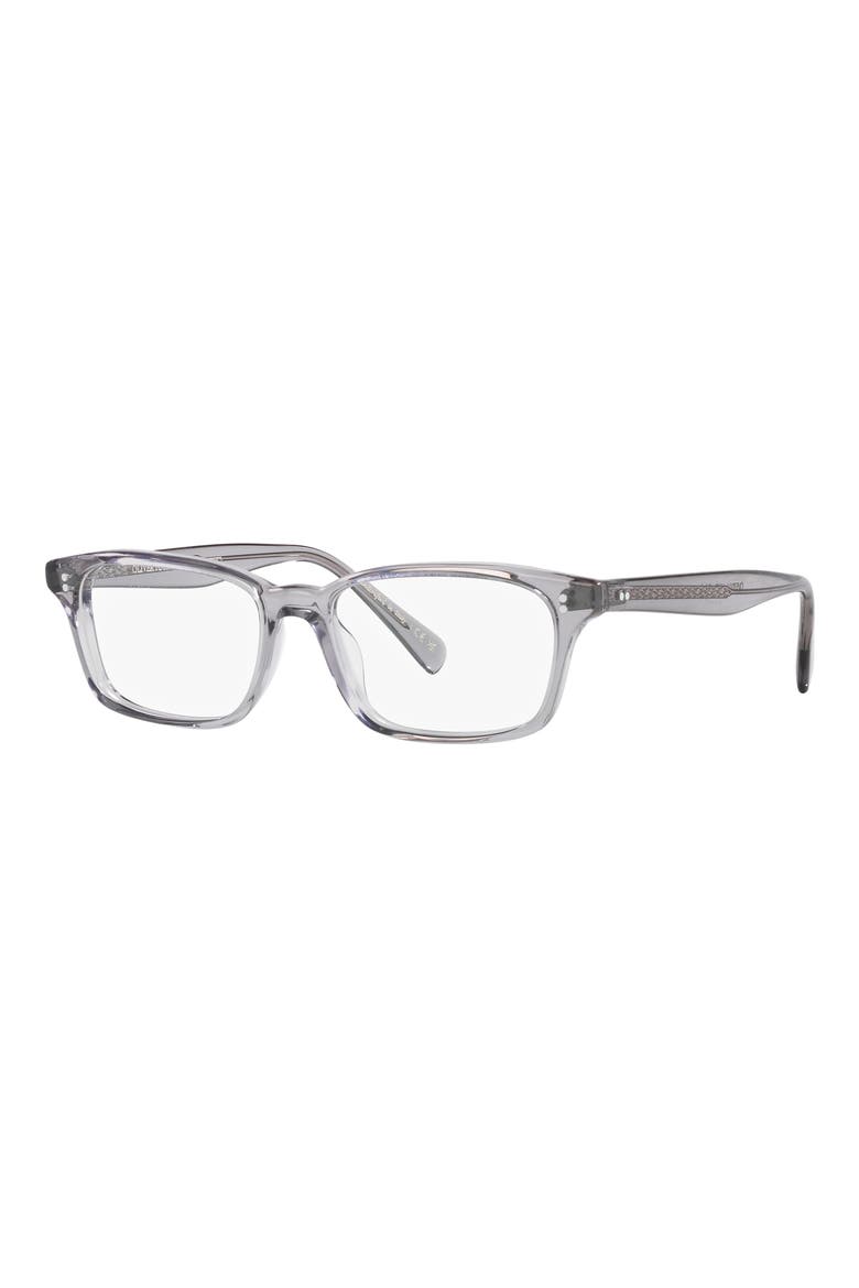 52mm Rectangle optical glasses, Alternate, color, WORKMAN GREY