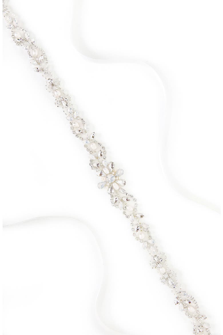 Keva Crystal Sash, Alternate, color, SILVER