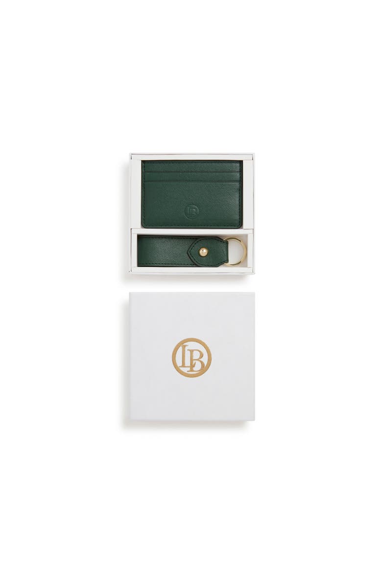 Juniper CC Holder & Key Chain Gift Box, Main, color, Green
