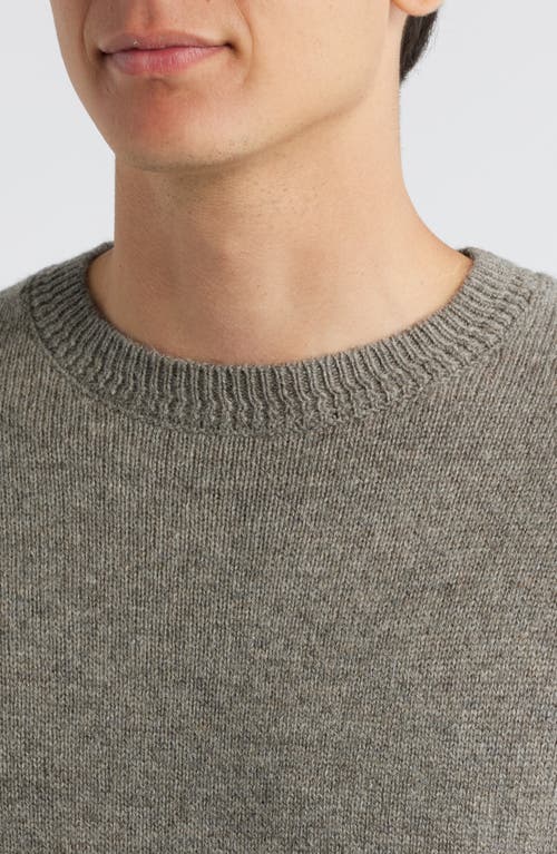 Pendleton Wool Crewneck Sweater In Gray