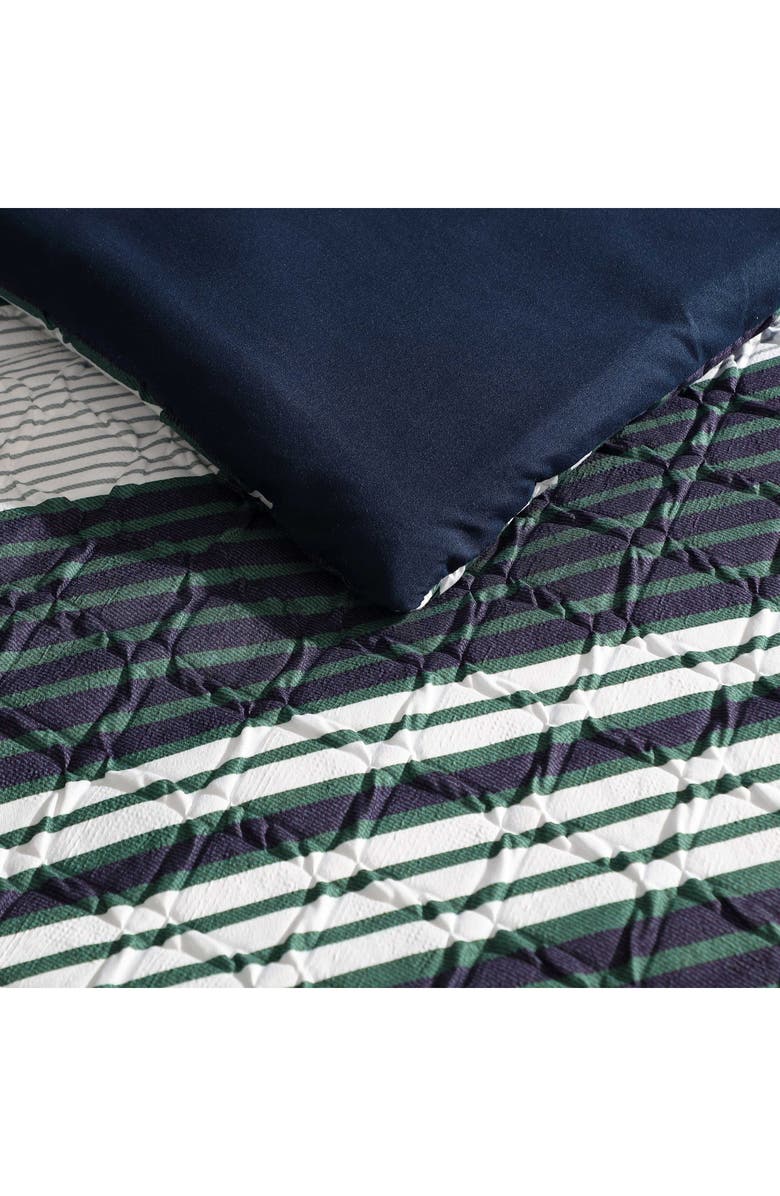 Nautica Lakefront 8-Piece Bedding Set, Alternate, color, Navy/ Green