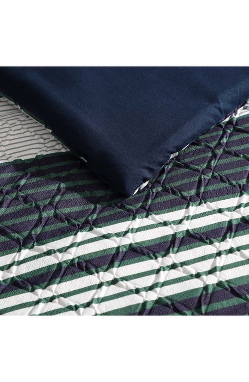 Nautica Lakefront 8-piece Bedding Set In Navy/green