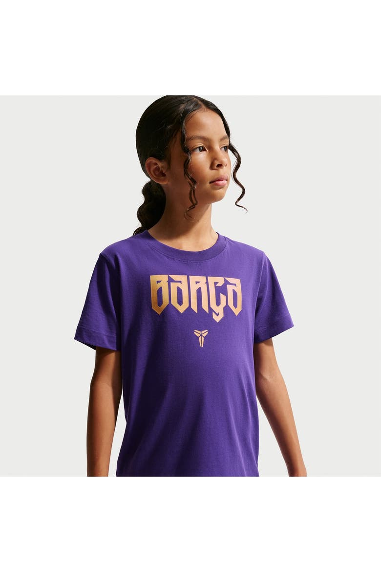 Youth Nike  Purple Barcelona 2026/27  Mamba T-Shirt, Alternate, color, Purple