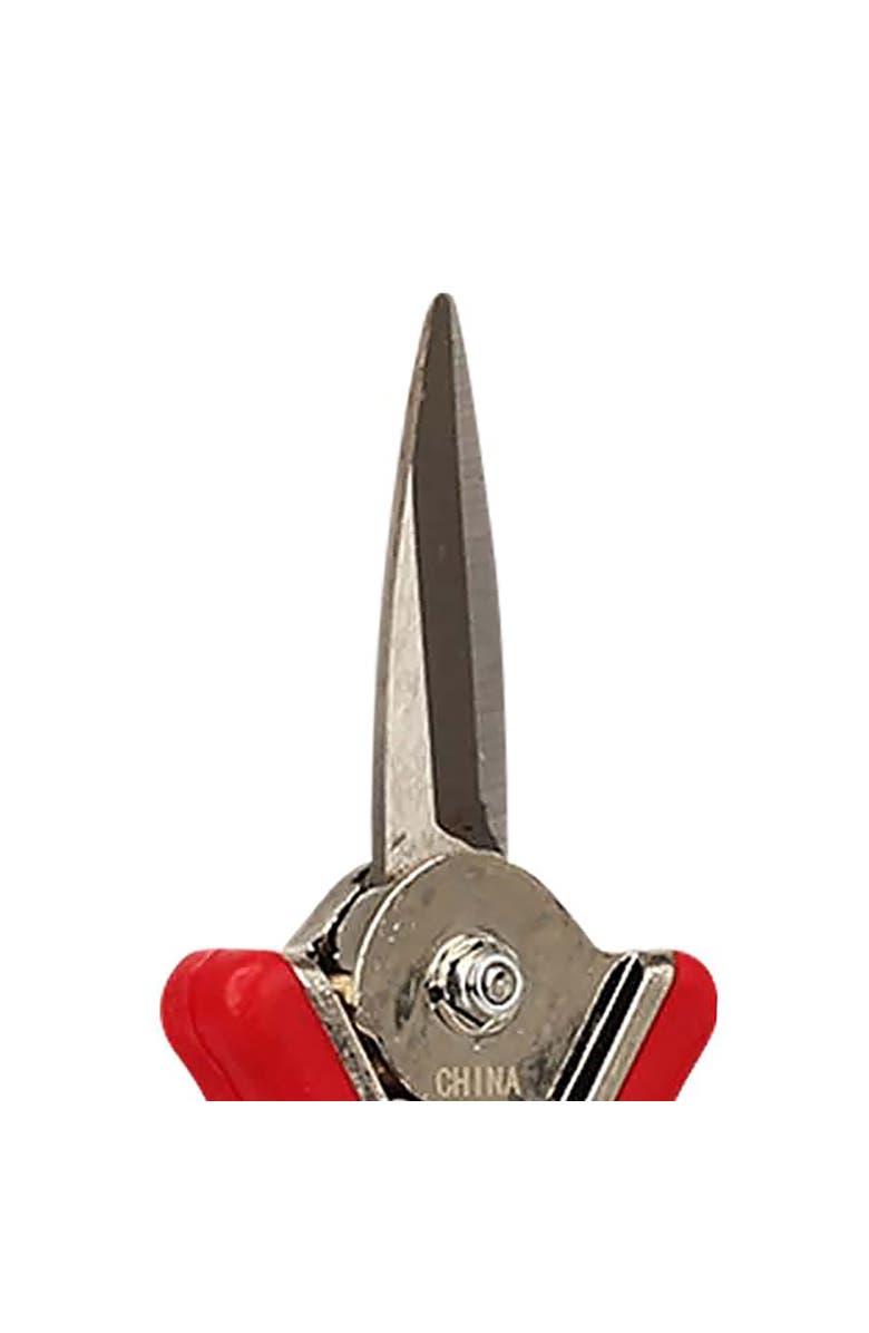 D&D Garden 6 Inch Floral Shears Sharp Blades, Comfort Grips, Trimming Tool, Plants, Alternate, color, Red