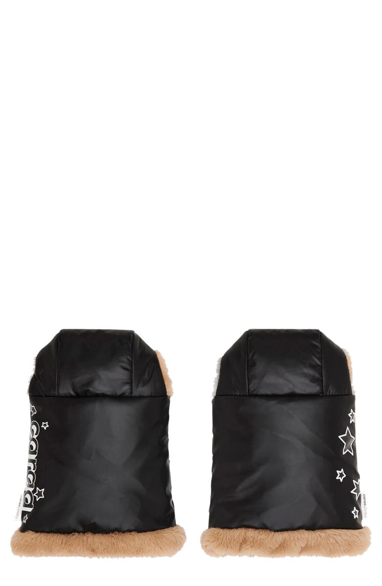 Caraa Winter Stroller Gloves, Main, color, Black Stars