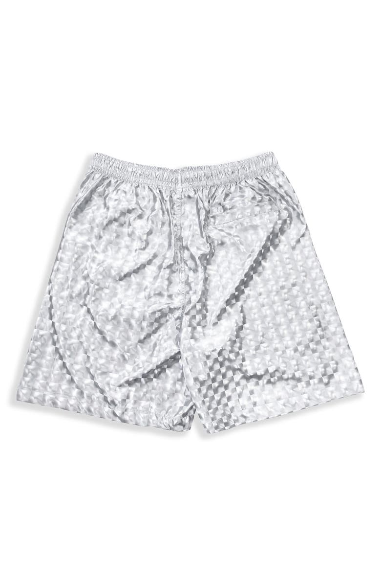 PLEASURES Pulley Active Shorts, Alternate, color, Silver