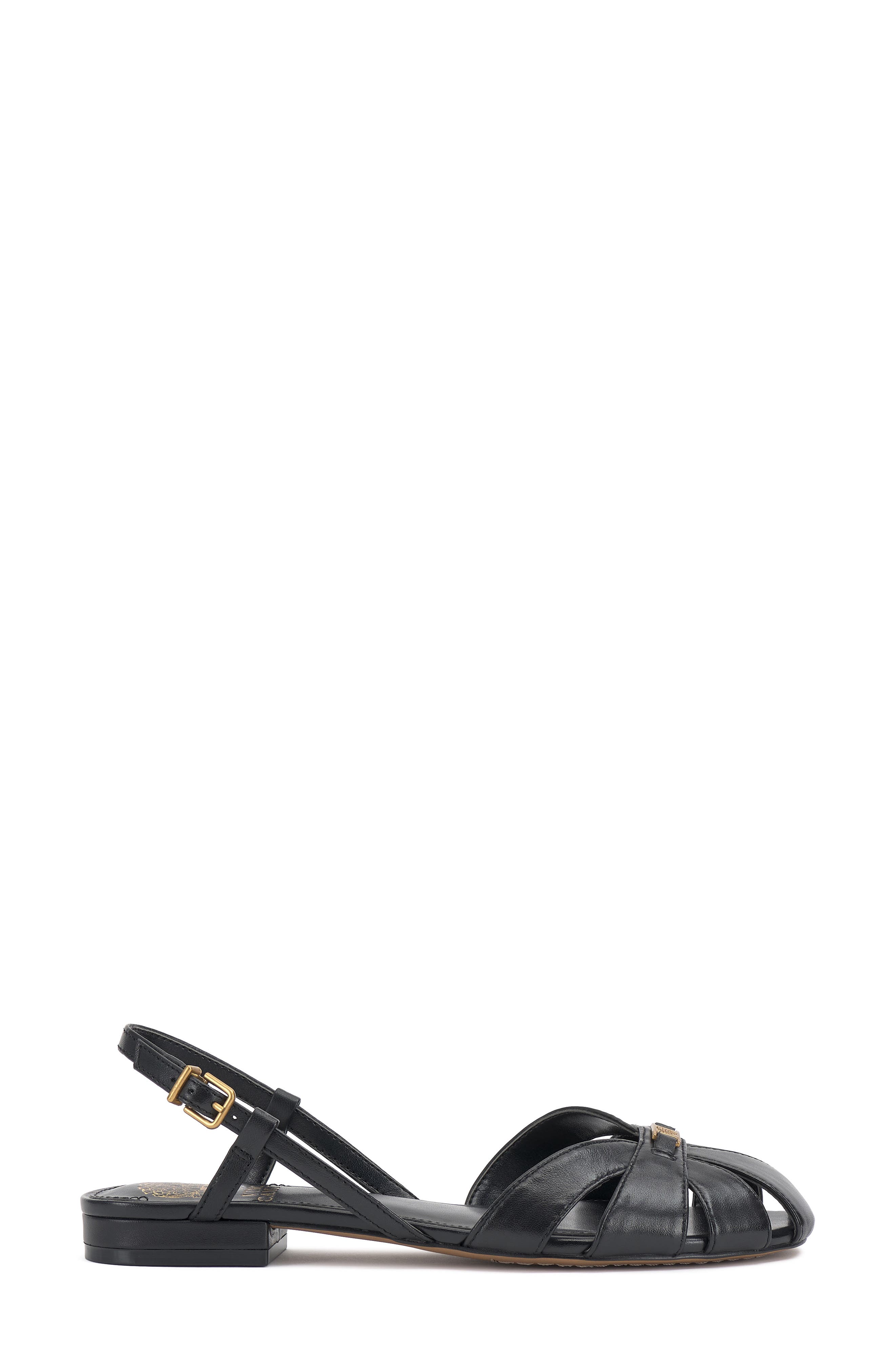 Vince Camuto Cacey Slingback Sandal, Alternate, color, Black