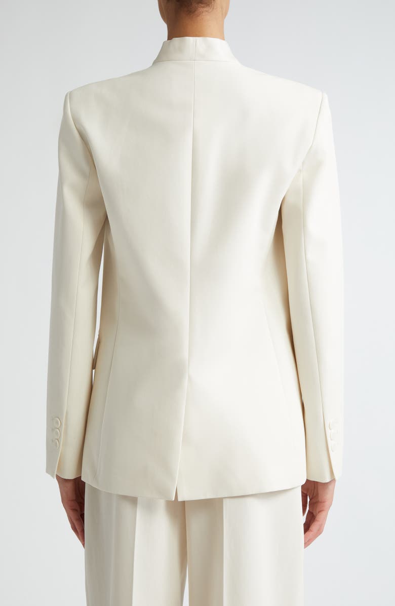 Maria McManus Collarless Organic Cotton Blazer, Alternate, color,