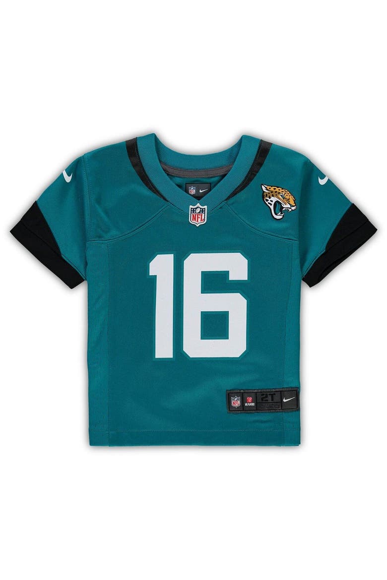 Infant Nike Trevor Lawrence Teal Jacksonville Jaguars Game Jersey, Alternate, color, Teal