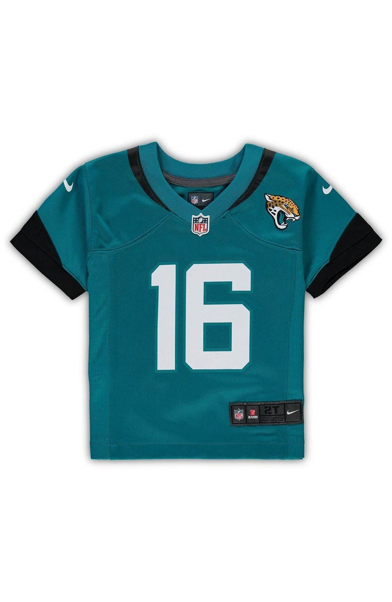 Nike Infant Nike Trevor Lawrence Teal Jacksonville Jaguars Game Jersey, Alternate, color, Teal