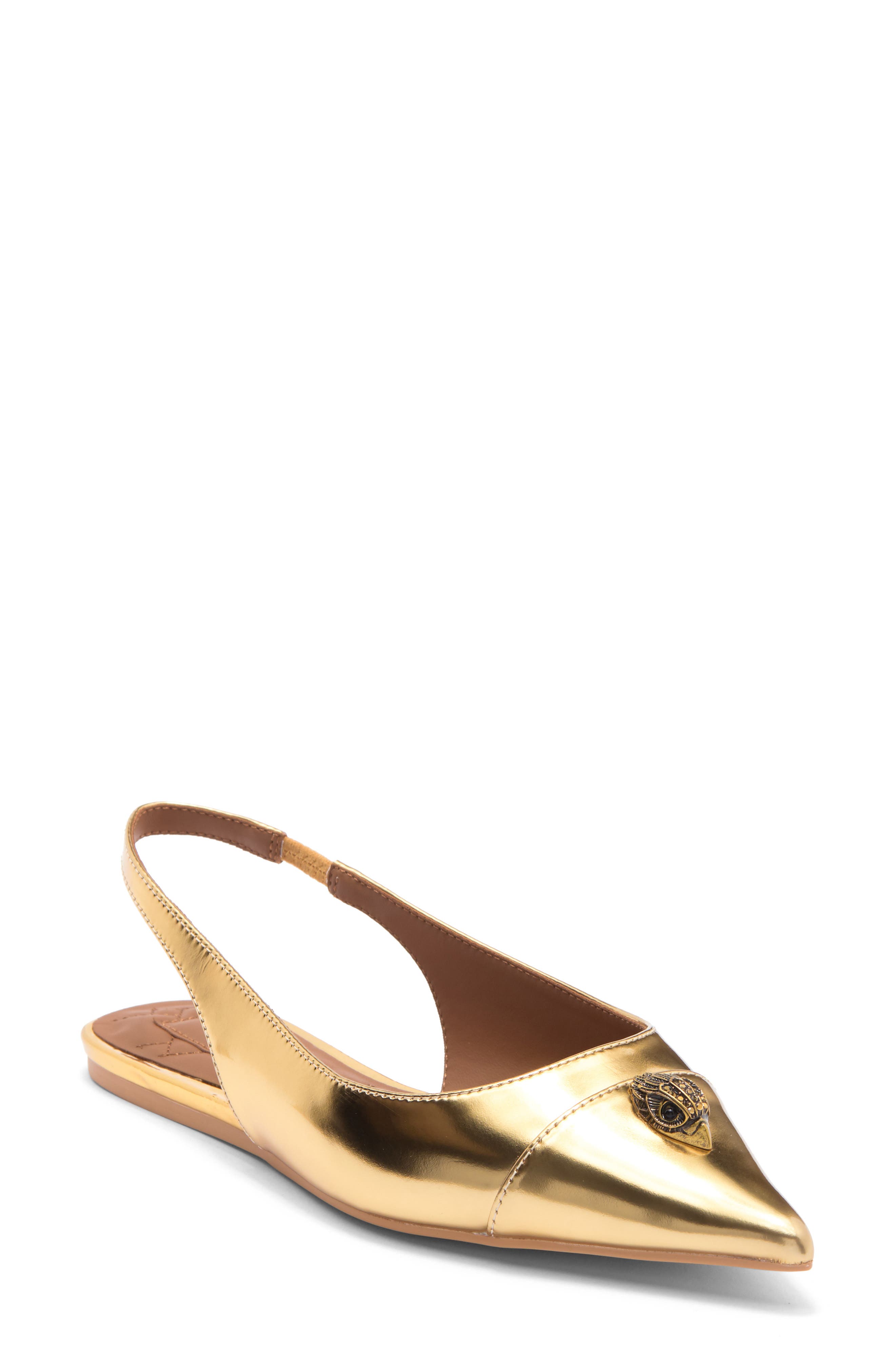 Kurt Geiger London Belgravia Eagle Slingback Flat