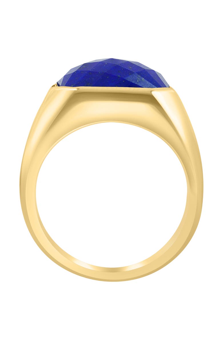 EFFY Men's Lapis Lazuli Signet Ring, Alternate, color, 