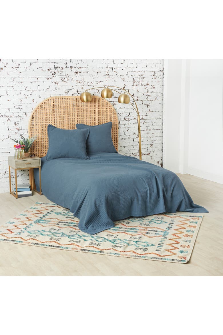 Graham Mallard Quilt, Main, color, Blue