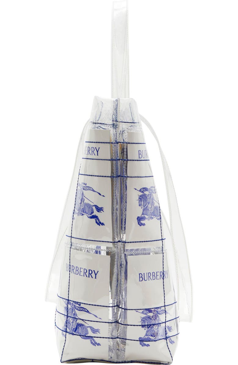 Burberry Equestrian Knight Tote, Alternate, color,