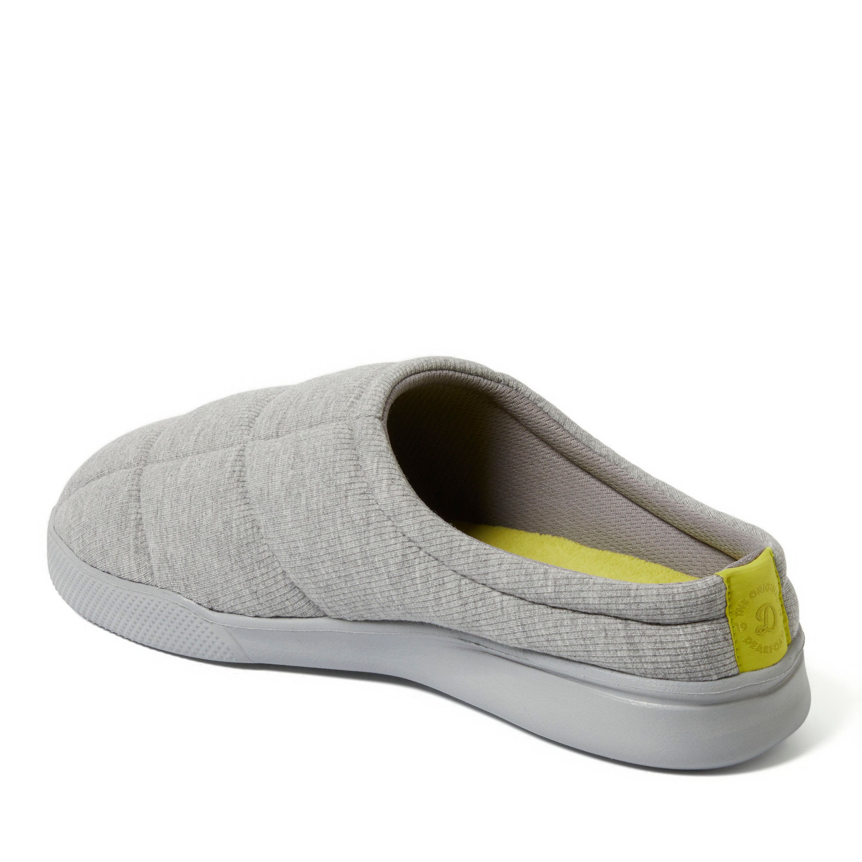 DEARFOAMS Brayden All Day Lounge Clog Slipper, Alternate, color, Light Heather Grey